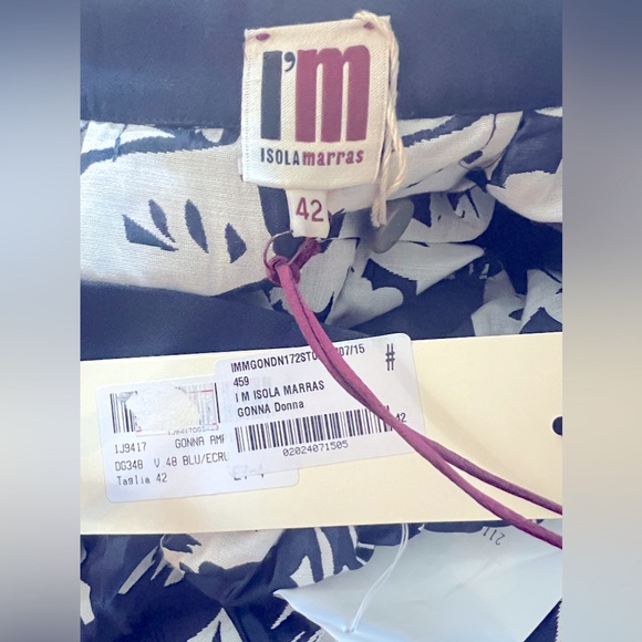 Brand new Isola Marras flora skirt sz 42 - Picture 2 of 8